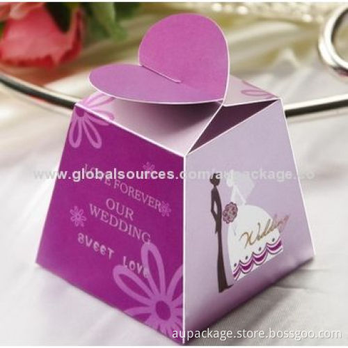 Gift Boxes, Made of Silver Foil Paper, UV Printing